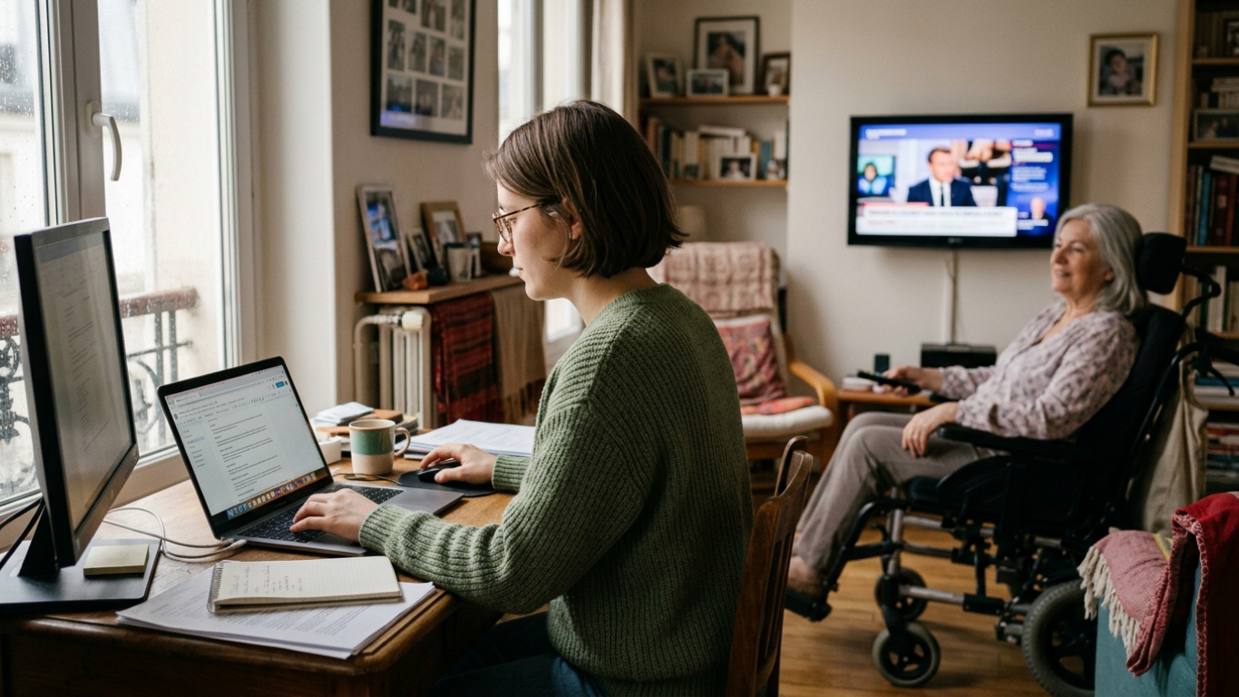 Télétravail et aidance : une combinaison qui peut devenir un piège